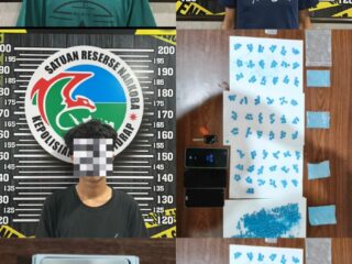 Sat Resnarkoba Polres Sidrap Bekuk 3 Pemuda Makassar, Amankan Ratusan Butir Ekstasi