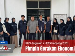 Mahasiswa UMS Rappang Pimpin Gerakan Ekonomi Desa, Didukung Unhas dan IAIN Parepare