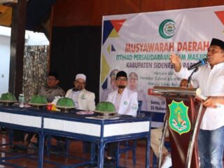 Bupati Sidrap Buka Musda IPIM, Imbau Imam Masjid Aktif Sukseskan Sidrap Berkah