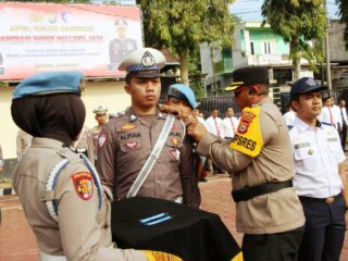 Polres Enrekang Melaksanakan Apel Gelar Pasukan Dalam Rangka Pelaksanaan Operasi Patuh Pallawa 2025