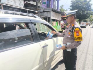 Kasat Lantas Polres Enrekang, Imbau Masyarakat Tertib Berlalu Lintas: Fokuskan 7 Sasaran Operasi Patuh Pallawa 2025