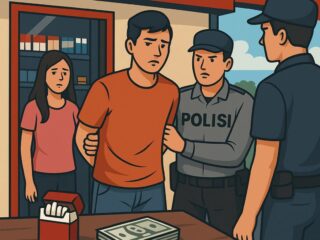 Temui Pacar Berujung Penjara, Pemuda Asal Pinrang Ditangkap Usai Curi Rokok dan Uang di Toko Walenrang Luwu
