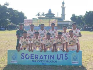 Bharaduta Soccer Sidrap Bungkam SSB Syekh Yusuf Gowa 5-1 di Laga Perdana Piala Soeratin U-15
