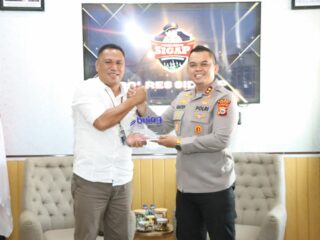 Jalin Sinergisitas, Kapolres Sidrap Terima Audience Perum Bulog Sidrap