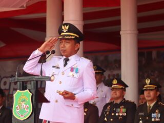 Upacara Detik-Detik Proklamasi Khidmat dan Lancar, Bupati Syaharuddin: Mantap!