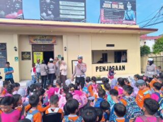 Polisi Sahabat Anak! 'Outing Class' PAUD di Polres Sidrap Tumbuhkan Kedisiplinan Sejak Dini