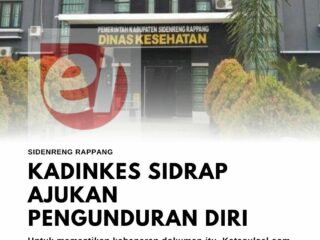 Surat Pengunduran Diri Kadinkes Sidrap Beredar di Grup WhatsApp, Mahmuddin Benarkan
