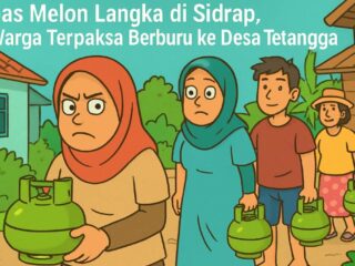 Gas Melon Langka di Sidrap, Warga Terpaksa Berburu ke Desa Tetangga