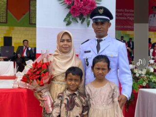 Perayaan HUT RI ke-80 di Enrekang, 45 Kepala Desa Dikukuhkan