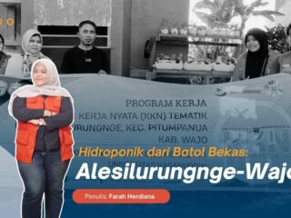 Hidroponik dari Botol Bekas: Catatan Kecil dari Alesilurungnge-Wajo