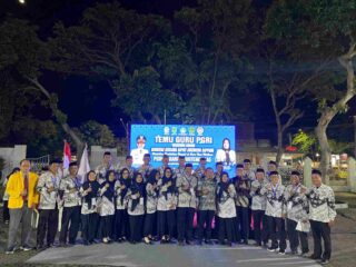 Pengurus PGRI Maritengngae Resmi Dilantik, Bupati Ajak Guru Cetak Generasi Berprestasi