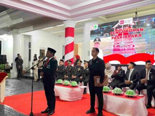 Bupati Sidrap Kukuhkan 44 Anggota Paskibraka 2025