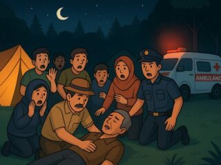 Malapetaka di Acara Perkemahan, Kepala Desa di Bone Tewas Ditikam