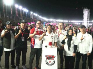 Bupati Syaharuddin Buka Race Night Honda Dream Cup 2025 di Sirkuit Puncak Mario
