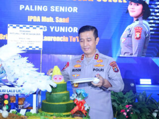 Tumpeng Ulang Tahun Lalu Lintas