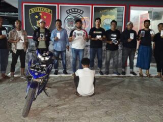 Detik-detik Satreskrim Tuntaskan Pencurian iPhone Toko “Lapak Anak Ogi” Sidrap