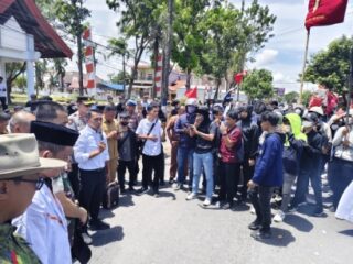 Dua Hari Unjuk Rasa, Sidrap Tetap Kondusif Berkat Sinergi Forkopimda dan Mahasiswa