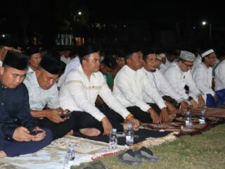 Bupati Syaharuddin Hadir Bersama Ulama dan Santri dalam Doa Keselamatan Bangsa