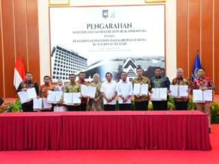 Bupati Enrekang Yusuf Ritangnga Hadiri Arahan Mendagri Tito Karnavian di Makassar