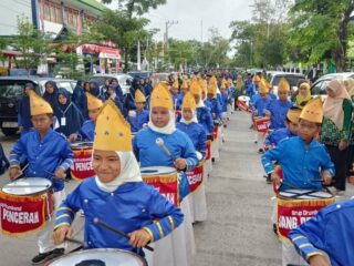 Ribuan Santri Meriahkan Karnaval Kemah Tahfidz dan Bahasa VIII Pesantren Muhammadiyah dan Aisyiyah se-Sulsel