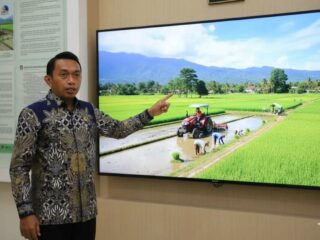 Rp1,8 Miliar Digelontorkan, 27 Bor Listrik Masuk Sawah Siap Bantu Petani Kanyuara Sidrap