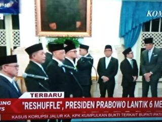 Prabowo Ganti Lima Menteri, Rocky Gerung: Bakal Ada Reshuffle Break