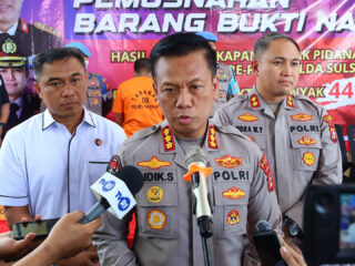 Pengungkapan di Parepare Dipuji, Polda Sulsel Musnahkan 44 Kg Sabu