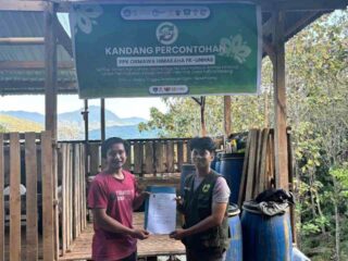 Mahasiswa Unhas Gandeng Zero Farm Hadirkan Kandang Percontohan Berbasis K3 di Maros