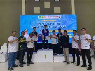 Bupati Cup 2025 Berakhir, Syaharuddin Alrif: Dari Sidrap Kita Cetak Atlet Badminton Berprestasi