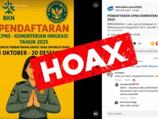 Waspada! Pendaftaran CPNS Kementerian Imigrasi 2025 Dipastikan Hoaks, Sudah Ditonton 340 Ribu Kali di TikTok
