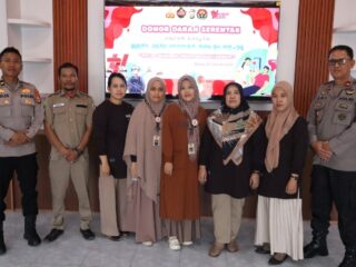Sambut HUT Humas Polri 74 Tahun 2025, Polres Sidrap Gelar Donor Darah