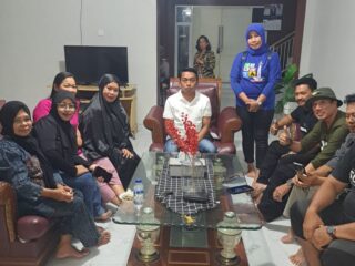 Bupati Sidrap Sambangi Delegasi IWO Usai Rakernas di Jakarta
