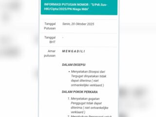 Seluruh Eksepsi PWO Ditolak PN Medan, "Berita Soal Klien Kami Kalah Bentuk Pembodohan Publik"