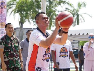 Ajang Pencarian Bibit, Polres Sidrap Gelar Open Basket Tournament 2025