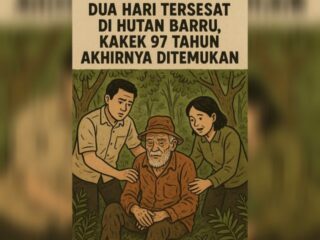 Dua Hari Tersesat di Hutan Barru, Kakek 97 Tahun Akhirnya Ditemukan 