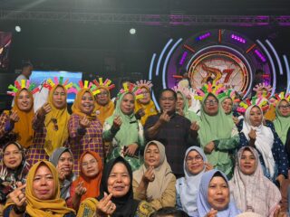 Lautan Massa Kuningkan Studio 5, Fans Syaqirah Sidrap Tak Tertampung! Dua Rombongan Bone–Maros 100+ Orang Datang Khusus