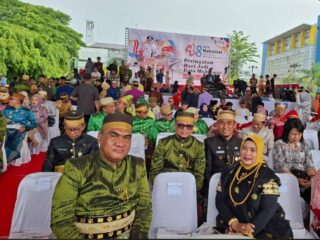 Wabup Sidrap Hadiri Upacara Hari Jadi ke-418 Kota Makassar