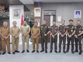 Bupati Syaharuddin Terima Kunjungan Silaturahmi Kajari Adhy Kusumo Wibowo