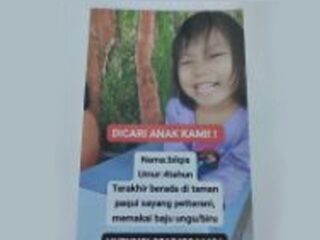Bilqis, Bocah Asal Soppeng Hilang Misterius di Makassar