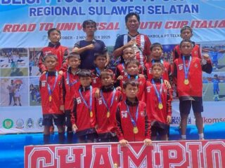 Junior Pesat Sidrap Wakili Sulsel di BLISPI Youth Cup IV U10 Seri Nasional di Sidoarjo
