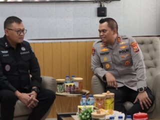 Kunjungan Perdana Kajari Disambut hangat Kapolres Sidrap