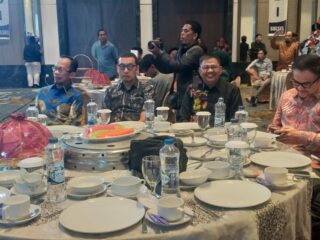 Plt. Kadis Kominfo Sidrap Hadiri Pelantikan Ketua JMSI Sulsel