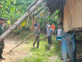 Pemkab dan Kodim 1420 Sidrap Siap Bangun Rumah Pak Amir dari Nol