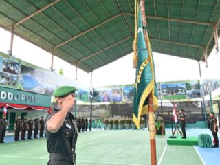 Letkol Inf Andi Zulhakim Resmi Jabat Dandim 1420/Sidrap, Danrem 141/Tp Tegaskan Tugas Strategis di Wilayah Lumbung Padi