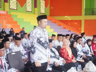 Upacara HGN 2025, Bupati Yusuf Ritangnga Apresiasi Peran Penting Guru untuk Wujudkan Enrekang Sejahtera