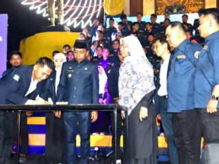 Bupati Lantik Karang Taruna Sidrap 2025–2030, Tekankan Peran Atasi Persoalan Sosial