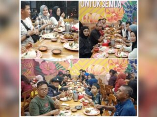 Asyiknya Dinner Bareng IWO dan HIPMI Sidrap di Cempaka Putih