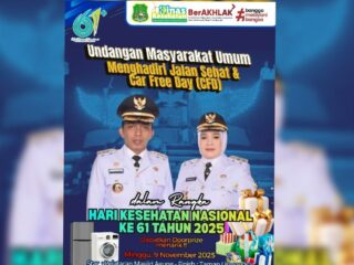 Jalan Sehat HKN Sidrap Besok Terbuka untuk Umum