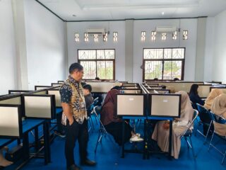 Rektor UMS Rappang Sidrap Sidak Tes Substantif PPG, Pastikan Proses Seleksi Berjalan Ilmiah dan Transparan