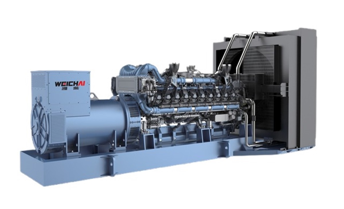 Genset Weichai Open Type